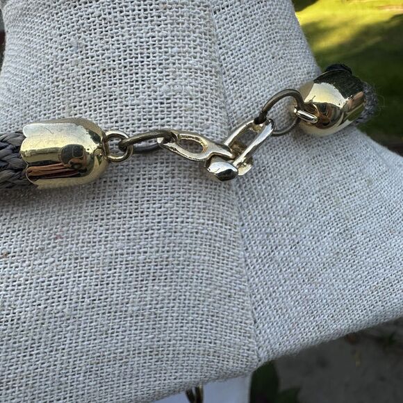 Roman Revival Brass Relief Pendant Necklace Enamel Beads Knight Chariot Battle - Picture 4 of 4